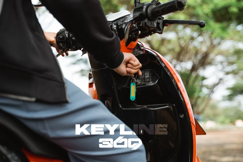 بررسی سیستم کلید و ایموبلایزر موتورسیکلت در Keyline369